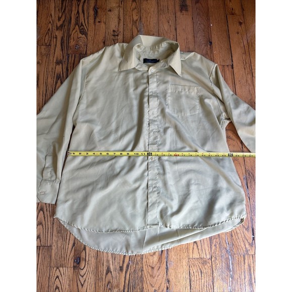 Vittorino Mens XL Green Long Sleeve Button Up Shirt - Picture 4 of 4